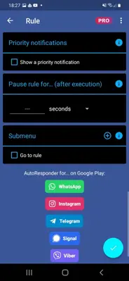 AutoResponder for FM android App screenshot 0