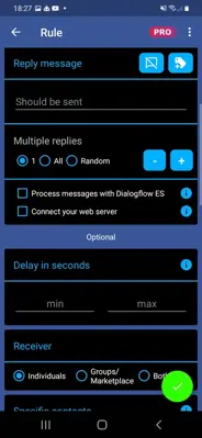 AutoResponder for FM android App screenshot 2